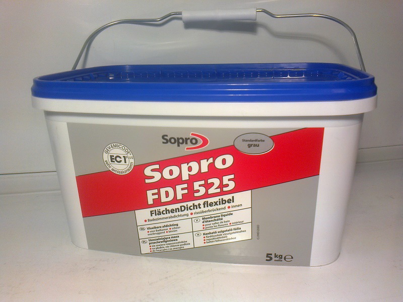 Акриловая гидроизоляционная мастика Sopro FDF 525 (5кг)