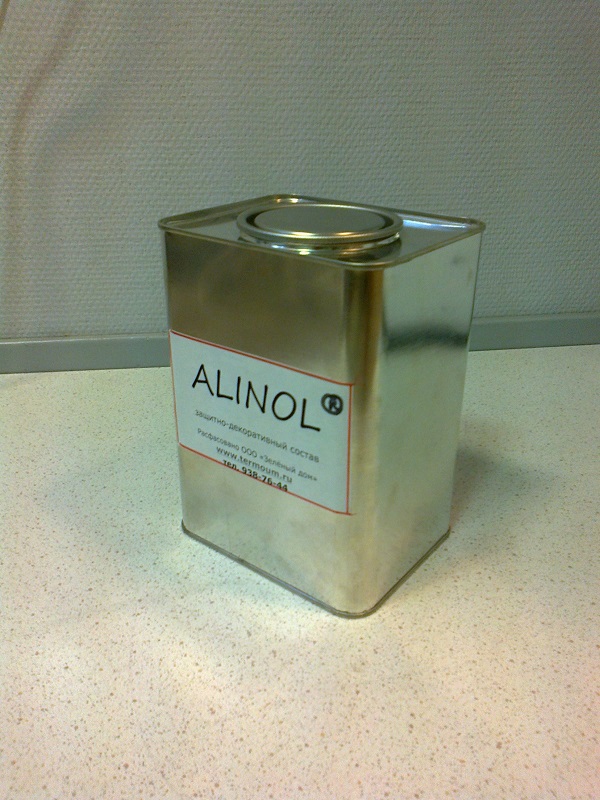 Алинол 3кг (декоративный металло-полимерный состав)